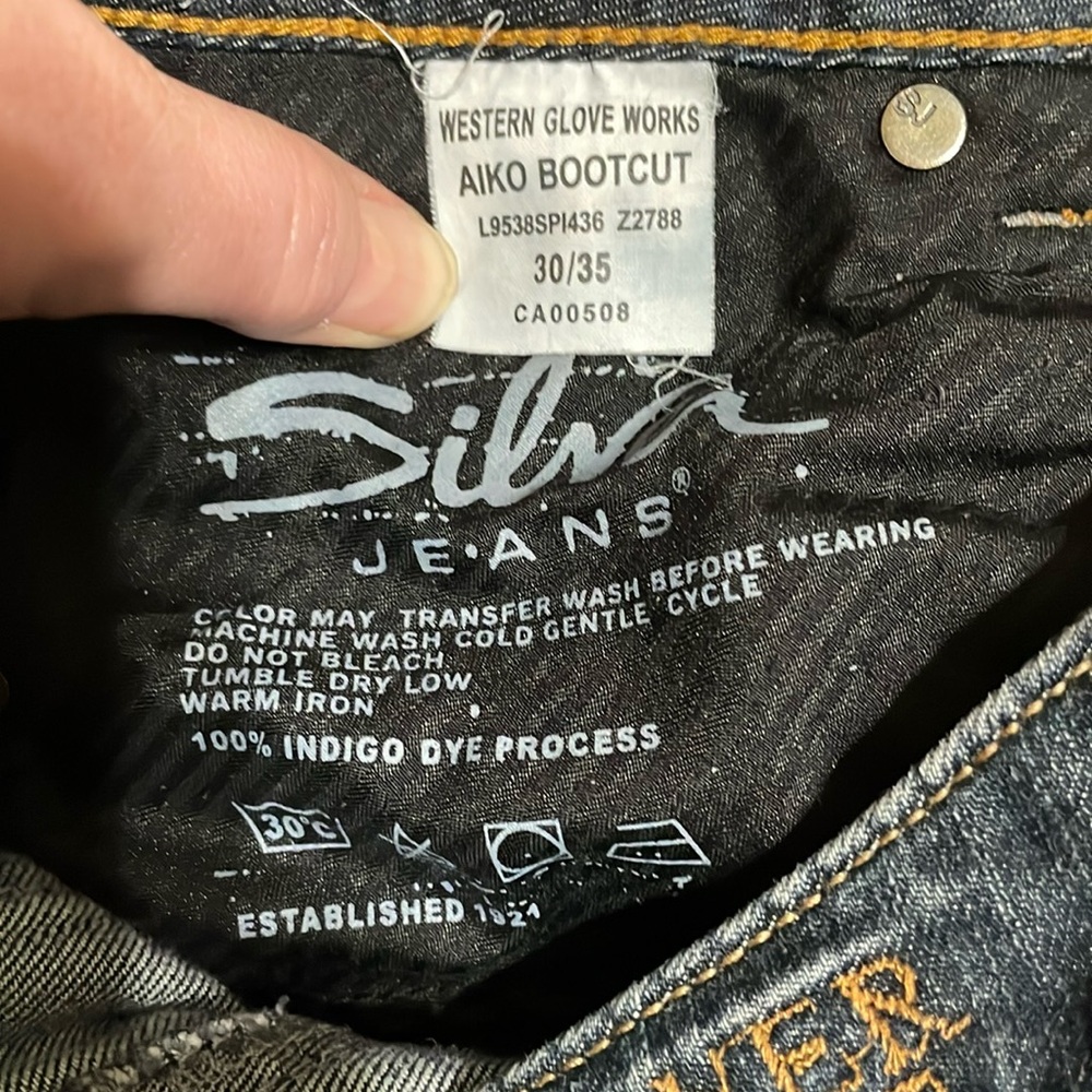 Silver Jeans Aiko Bootcut Jeans 30/35 - Picture 2 of 8